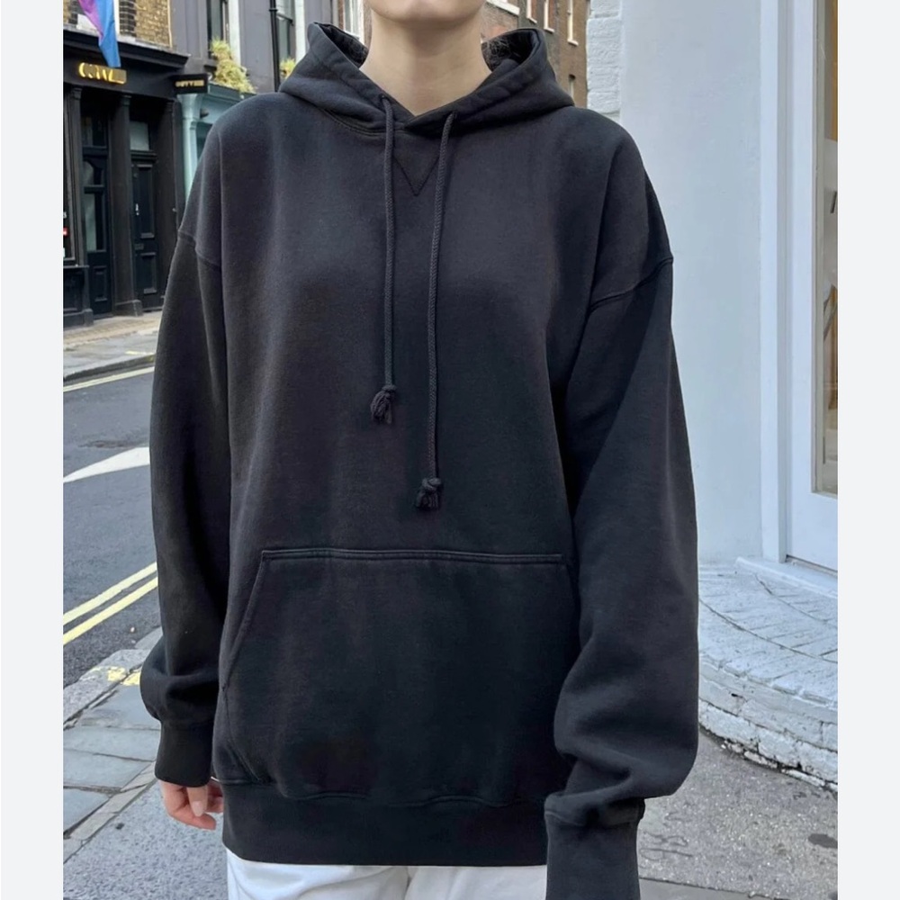 Brandy Melville Chrissy oversized black hoodie